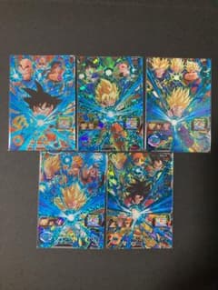 スーパードラゴンボールヒーローズ UGM1-CP 5種 コンプ 未使用品