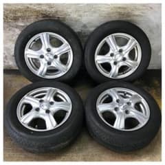 93 BRIDGESTONE 155/65R13 2022年製 8分目 ノーマル 93 BRIDGESTONE 155/65R13 2022年製 8分目 ノーマル - メルカリ