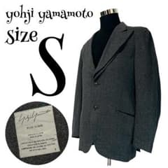 最高級】【1】yohji yamamoto ツイード ジャケット メンズ - メルカリ