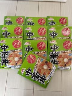マルハニチロ　金のどんぶり　中華丼 10個　おまけ付きのサムネイル