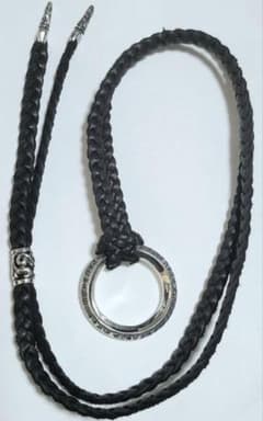 ノーブランド オーリング O ring チョーカー 鹿革 925 ディアスキン ノーブランド オーリング O ring チョーカー 鹿革 925 ディアスキン