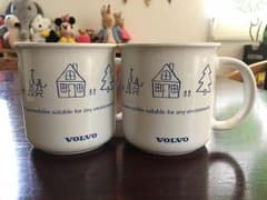 ☆値下げ☆volvoマグカップ 未使用2個セットのサムネイル