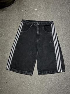 Thumbnail of adidas Originalsバギー デニムショーツウォッシュ ドブラック