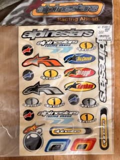30年前 当時物 Alpinestars ステッカーキット アソート | Mercari