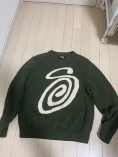 Stussy スワールロゴ クルーネックニットのサムネイル