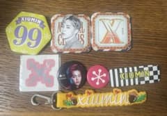 EXO XIUMIN シウミン グッズセット 缶バッジ キーホルダー セット