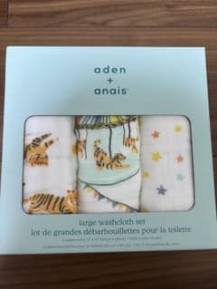新品 aden + anais ウォッシュクロス 3枚セットのサムネイル