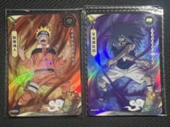 未開封】NARUTO KAYOU限定 うずまきナルト うちはサスケ カード2枚