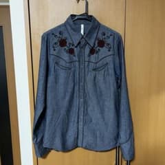 glamb グラム 刺繍 デニムシャツ ウエスタンのサムネイル