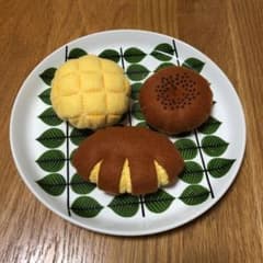 フェルト あんぱん・クリームパン・メロンパン おままごとのサムネイル