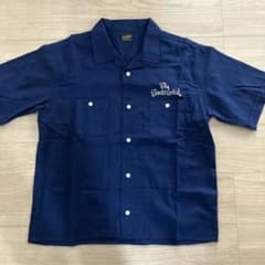TENDERLOIN テンダーロイン シャツ ボーリングシャツ ネイビー - メルカリ