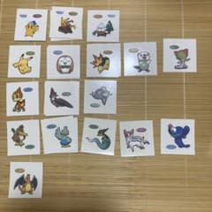 ポケモンデコキャラシール 188弾 189弾 191弾のサムネイル