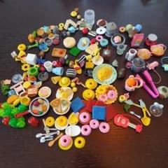 ミニチュアフード キッチン雑貨 大量セットのサムネイル