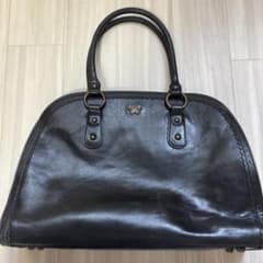 ハンドバッグ 黒 蝶モチーフ Anna sui アナスイのサムネイル