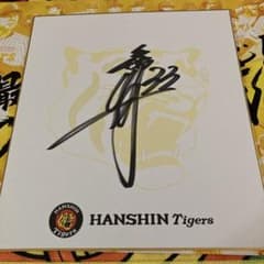 阪神タイガース 糸原健斗 直筆サイン 色紙 背番号33」 - メルカリ