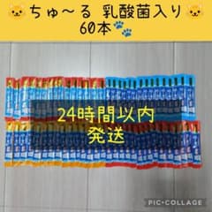 ⑫ いなば CIAOちゅーる 乳酸菌 バラエティ60本セット - メルカリ