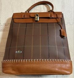 ヴィヴィアンウエストウッド カウレザー ハンドバッグ エリートタグ 