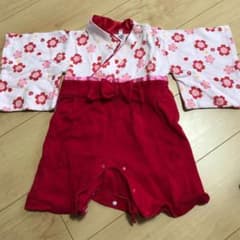 袴ロンパース 女の子 80のサムネイル