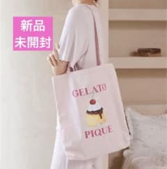 [신품 미개봉] 젤라토 피케 ONLINE 한정 푸딩 원포인트 토트 핑크