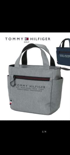 【美品】TOMMYHILFIGER(トミーヒルフィガー)カートバッグ
 グレーのサムネイル