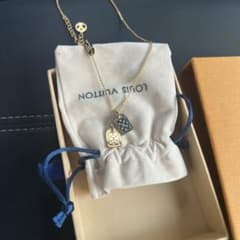 LOUIS VUITTON ナノグラム ペンダントM63141シルバーゴールドのサムネイル