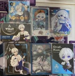ドズル社　おらふくん　カード類　まとめ売り　ステッカー ドズル社 おらふくん カード ステッカー 7点セット - メルカリ