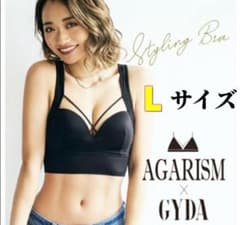 【新品未開封】AGARISM×GYDA スタイリング ブラ ♥ブラックLのサムネイル
