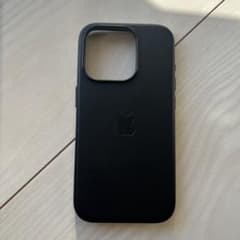 Apple iPhone用レザーケース ブラックのサムネイル