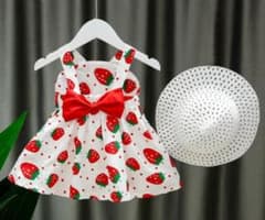 再値下げ いちご お花 ワンピースのサムネイル