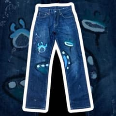 PAINT REMAKE DENIM swag y2k opium cyber - メルカリ