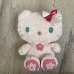 ハローキティレトロぬいぐるみ◯ピンクリボンフェスティバル2006レア