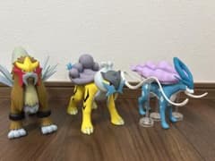 【状態⭕️タグ付き】ライコウ、エンテイ、スイクン　セット ポケモンプラモコレクション エンテイ/スイクン/ライコウ - メルカリ