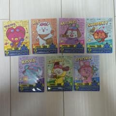 BT21 오리지널럭키노트 전 7종 컴플리트세트