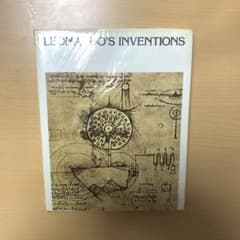 洋書　LEONARDO'S INVENTIONS　レオナルドの発明　E10936のサムネイル