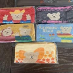 RAINBOW BEAR タオルハンカチ 5枚セットのサムネイル