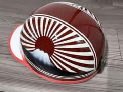 特殊 富士日章 コルク半 ヘルメット 旧車會 暴走族 旭風防 軽スロ