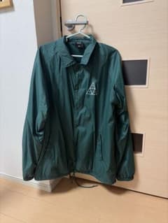 HUF ナイロン コーチジャケット グリーン Mサイズのサムネイル