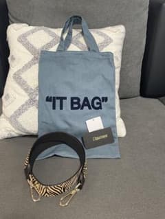 GOOD GRIEF!Belt with it Bag ゼブラ　トートのサムネイル