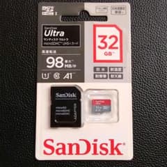 SanDisk Ultra 32GB microSDHC UHS-Iのサムネイル