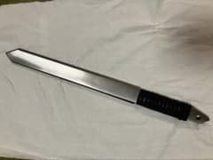 手作り模造刀【鉄】両刃デザイン ハンドメイド 観賞・コスプレ用