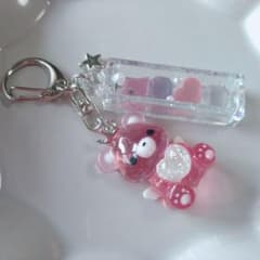 琥珀糖 茜空熊ちゃん ハンドメイド シャカシャカシェイカー - メルカリ