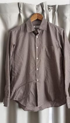 tk. TAKEO KIKUCHI チェック柄長袖シャツのサムネイル