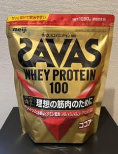 ザバス ホエイプロテイン１００ ココア味のサムネイル