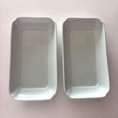 スコープ　 東屋/木瓜角皿　長角　土灰　2枚セットのサムネイル