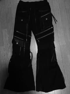 パンツ 00s 14th addiction Fade Flare Long Pants 14th addiction flare cargo pants 00s - メルカリ