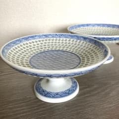 と*マ様 丹心窯 水晶彫青海波　2点 と*マ様 丹心窯 水晶彫青海波 2点 - メルカリ