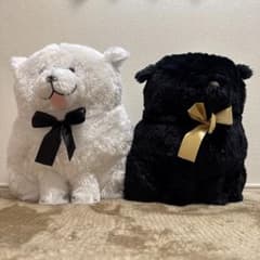 むっちり　グレードピレニーズ　BIG 特大 ぬいぐるみ 2体セット　犬のサムネイル