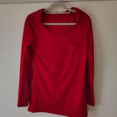 Mignon 赤 長袖 Tシャツのサムネイル