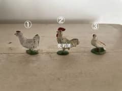 ミニチュア置物　イギリス　アンティークのサムネイル