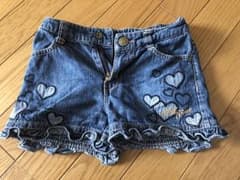 mezzo piano デニムショートパンツ120のサムネイル